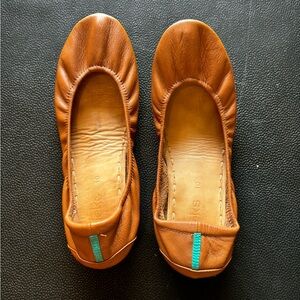 Used Brown Leather Tieks
